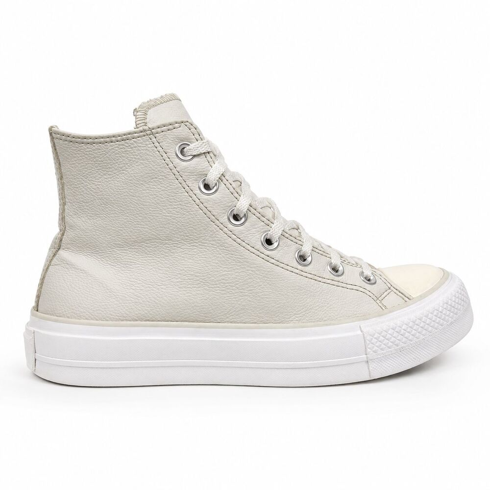 Converse Chuck Taylor All Star 3D Lift Women 9 White Leather Platform High Top